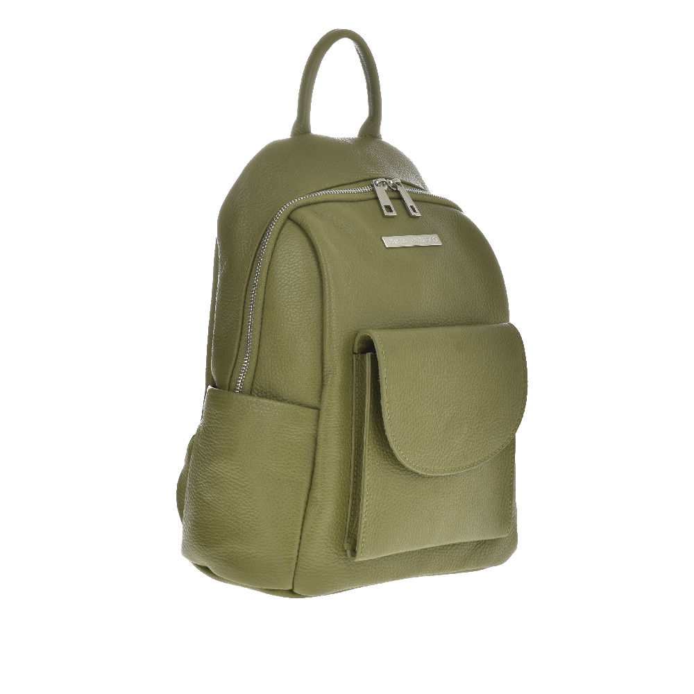 Chiara_Canotti_Backpack_CC1022verde_front